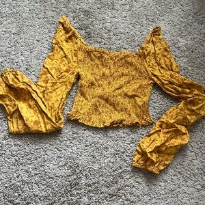 OFF THE SHOULDER CORSET TOP